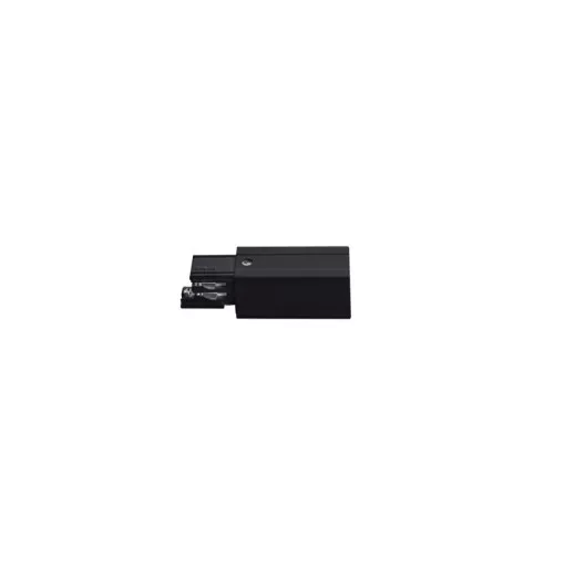 Kanlux 33235 TEAR N PCON R-B tápcsatlakozó kábelsínes rendszerhez fekete színben, 16A, 220-240V, IP20 védettséggel (Kanlux 33235)