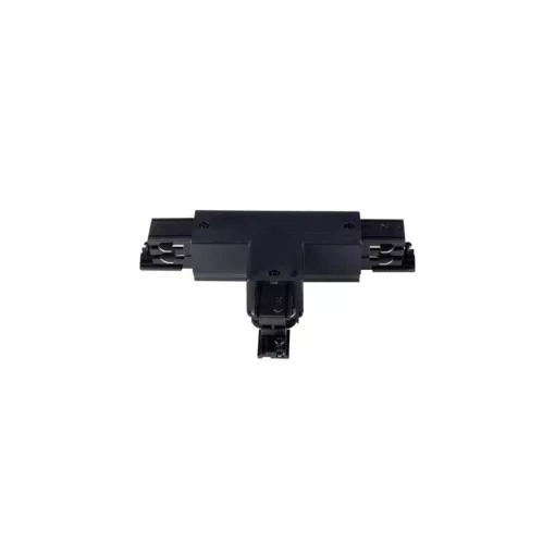 Kanlux 33249 TEAR N CON-T RRL-B csatlakozó kábelsínes rendszerhez fekete színben, 16A, 220-240V, IP20 védettséggel (Kanlux 33249)