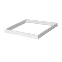   Kanlux 33398 ADTR-H 76MM 6060 W mennyezeti acél kiemelő keret LED panelekhez, fehér színben, 600x600x76 (Kanlux 33398)