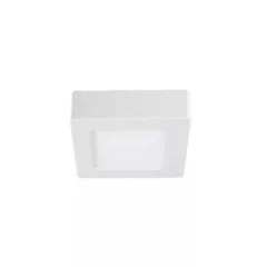   Kanlux 33546 KANTI V2LED 6W-NW-W szögletes beltéri mennyezeti LED lámpa fehér színben, 330 lm, 6W teljesítmény, 15000 h élettartammal, IP20 védettséggel, 220-240 V, 4000 K (Kanlux 33546)