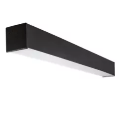   Kanlux 33986 AL-ML-WW-MAT-B-NT beltéri mennyezeti LED lámpa fekete színben, 2980 lm, 25W teljesítmény, 50000 h élettartammal, IP20 védettséggel, 220-240 V, 3000 K (Kanlux 33986)
