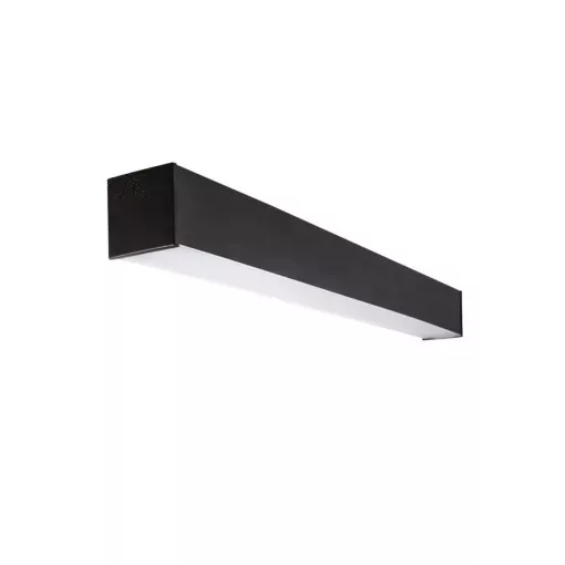 Kanlux 33986 AL-ML-WW-MAT-B-NT beltéri mennyezeti LED lámpa fekete színben, 2980 lm, 25W teljesítmény, 50000 h élettartammal, IP20 védettséggel, 220-240 V, 3000 K (Kanlux 33986)