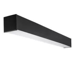   Kanlux 33987 AL-MH-WW-MAT-B-NT LED lámpatest, 40W teljesítmény, fekete színben, 4500lm, 50000h élettartammal, IP20 védettséggel, 3000K, 220-240V (Kanlux 33987)