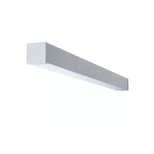 Kanlux 34105 AL-LH-NW-MAT-S-NT beltéri mennyezeti LED lámpa ezüst színben, 6300 lm, 52W teljesítmény, 50000 h élettartammal, IP20 védettséggel, 220-240 V, 4000 K (Kanlux 34105)