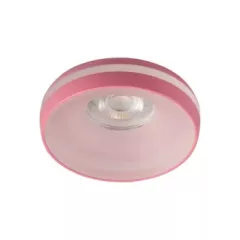   Kanlux 35297 ELICEO DSO PK spot dekorációs keret, fényforrás és foglalat nélkül rózsaszín színben, IP20 védettséggel (Kanlux 35297)