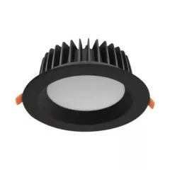   Kanlux 35673 TIBERI PRO 30W-940-B beltéri kerek süllyesztett mélysugárzó fekete színben, 2850lm, 30W teljesítmény, 50000h élettartammal, IP44/20 védettség, 220-240V, 4000K ( Kanlux 35673 )