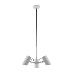   Kanlux 36253 AGZAR C 3xE14 W beltéri függő lámpa fehér színben, 3db E14 foglalat, 3x max 5W teljesítmény, IP20 védettséggel, 220-240V ( Kanlux 36253 )