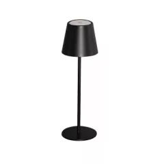   Kanlux 36321 INITA LED B Led asztali lámpa, fekete színben, 165lm, 1,2W teljesítmény, 25000h élettartammal, IP54 védettséggel, 3000K, 3,7V (Kanlux 36321)