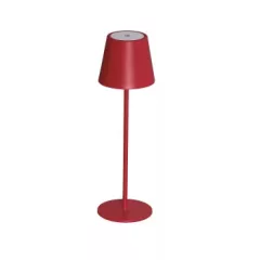   Kanlux 36322 INITA LED R Led asztali lámpa, piros színben, 165lm, 1,2W teljesítmény, 25000h élettartammal, IP54 védettséggel, 3000K, 3,7V (Kanlux 36322)