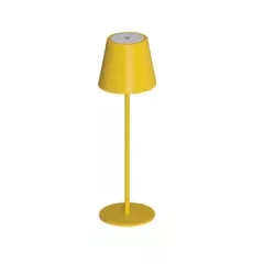   Kanlux 36323 INITA LED Y Led asztali lámpa, citrom sárga színben, 165lm, 1,2W teljesítmény, 25000h élettartammal, IP54 védettséggel, 3000K, 3,7V (Kanlux 36323)