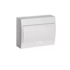   Kanlux 36417 DB112S 1X12P/SMD-P műanyag kiselosztó, 12 modul, 1 sor, IP40, teli ajtóval, falon kívüli (Kanlux 36417)