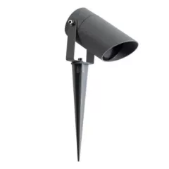   Kanlux 36432 GRIBLO 7GR Cserélhető fényforrású kerti lámpatest, 7W teljesítmény, antracit színben, GU10 foglalattal, IP65 védettséggel, 220-240V (Kanlux 36432)