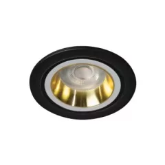   Kanlux 37251 FELINE DSO G/B spot dekorációs keret, fényforrás és foglalat nélkül, IP20 védettséggel, arany/fekete színben (Kanlux 37251)