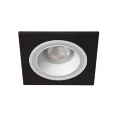   Kanlux 37258 FELINE DSL W/B spot dekorációs keret, fényforrás és foglalat nélkül, IP20 védettséggel, fehér/fekete színben (Kanlux 37258)