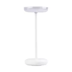   Kanlux 37310 FLUXY LED W asztali lámpa, fehér színben, 140lm, 1,7W teljesítmény, 25000h élettartammal, IP44 védettséggel, 3000K, 3,7V (Kanlux 37310)