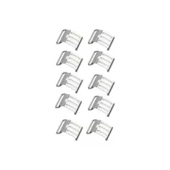   Kanlux 38145 CL-MAH PRO-INOX 1,2m klipsz MAH PRO por -és páramentes lámpatesthez, 10 db/csomag (Kanlux 38145)