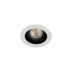   Kanlux 38360 ARET DTO B/W spot dekorációs keret, fényforrás és foglalat nélkül fekete/fehér színben, IP20 védettséggel (Kanlux 38360)