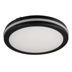   Kanlux 38387 BENO ECO 40W CCT O B kerek kültéri mennyezeti/oldalfali LED lámpatest fekete színben, 3800 (WW) / 4050 (NW) / 3900 (CW)lm, 40W, 30000h, IP65, 220-240V AC, 3000/4000/6500K (Kanlux 38387)