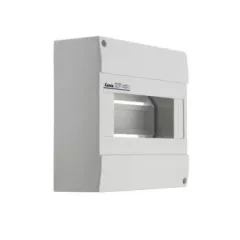   Kanlux 3852 DB108W 1X8P/SM DB1 műanyag kiselosztó, 8 modul, 1 sor, IP30, ajtó nélkül, falon kívüli (Kanlux 3852)