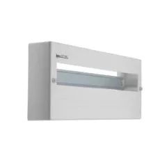   Kanlux 3854 DB118W 1X18P/SM DB1 műanyag kiselosztó, 18 modul, 1 sor, IP30, ajtó nélkül, falon kívüli (Kanlux 3854)