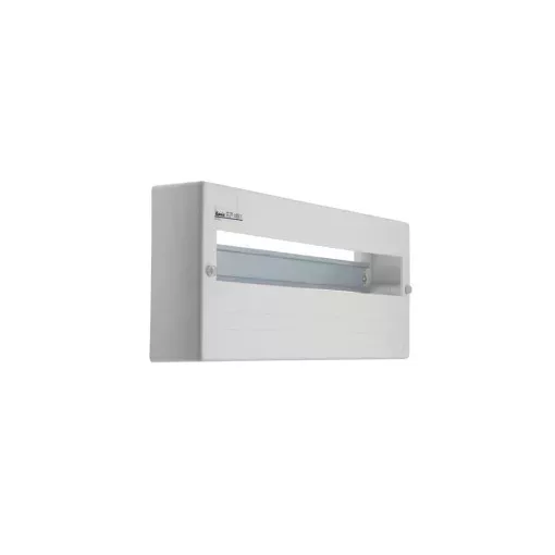 Kanlux 3854 DB118W 1X18P/SM DB1 műanyag kiselosztó, 18 modul, 1 sor, IP30, ajtó nélkül, falon kívüli (Kanlux 3854)