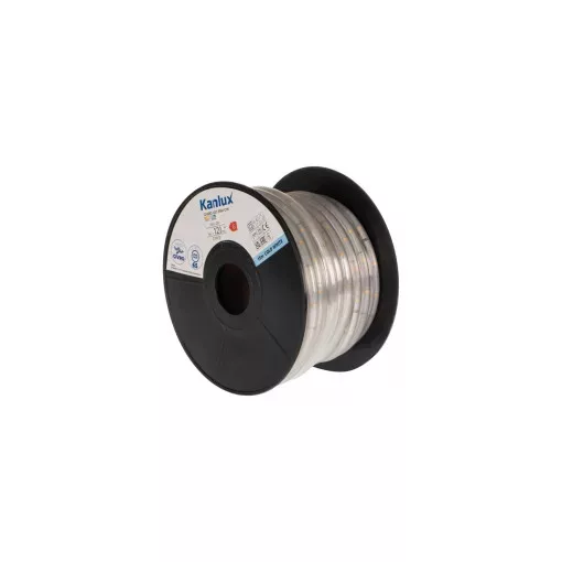 Kanlux 38578 GIVRO LED 15M-CW kültéri világító cső(fényszalag) 2W/m teljesítménnyel, 120lm/m, 6500K színhőmérséklet, 210V DC, IP65, 15000h, 13mm átmérő - 15fm/db (Kanlux 38578)