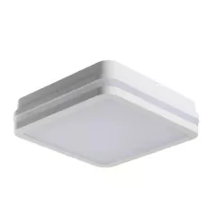   Kanlux 38775 BENO 12-18W CCT-L-SEW szögletes kültéri mennyezeti/oldalfali LED lámpatest mozgásérzékelővel fehér színben, max 1840 / 2000 / 1980lm, 12/18W, 50000h, IP65, 3000/3500/4000K (Kanlux 38775)