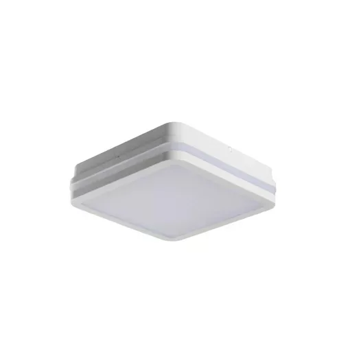 Kanlux 38776 BENO 12-18W CCT-L W szögletes kültéri mennyezeti/oldalfali LED lámpatest fehér színben, max 1840 / 2000 / 1980lm, 12 / 18W, 50000h, IP65, 220-240V AC, 3000/3500/4000K (Kanlux 38776)