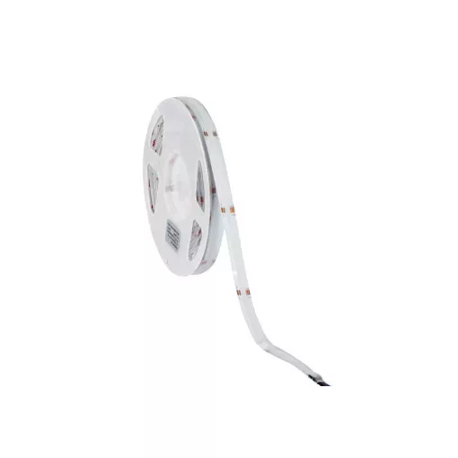 Kanlux 38914 LCOB 19W/M24IP00-RGBW LED szalag kültéri 19W/m teljesítménnyel, 420lm, RGB+Fehér szinváltós, 24V DC, 12mm széles - 5fm/db