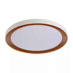   Kanlux 38930 ANBAR LED 37W CCT BR kerek beltéri mennyezeti lámpatest fehér / barna színben, max 2170 (4000K)lm, max 37W teljesítmény, 25000h, IP20 védettséggel, 3000-6500K, 220-240V AC (Kanlux 38930)