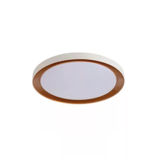 Kanlux 38930 ANBAR LED 37W CCT BR kerek beltéri mennyezeti lámpatest fehér / barna színben, max 2170 (4000K)lm, max 37W teljesítmény, 25000h, IP20 védettséggel, 3000-6500K, 220-240V AC (Kanlux 38930)