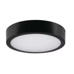   Kanlux 39027 DABER 12-20W CCT SE B kerek kültéri mennyezeti/oldalfali LED lámpatest mozgásérzékelővel fekete színben, max 2450 / 2480 / 2560lm, 12 / 20W, 50000h, IP66, 3000/3500/4000K (Kanlux 39027)
