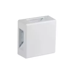   Kanlux 39180 REFAZI EL 6W-F-W szögletes kültéri oldalfali lámpatest fehér színben, 360lm, 6W teljesítmény, 25000h élettartammal, IP54 védettséggel, 4000K, 220-240V AC (Kanlux 39180)
