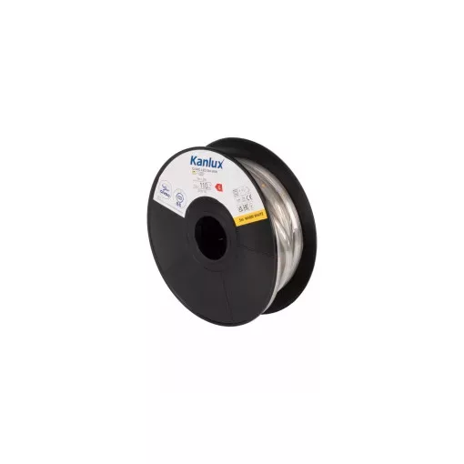 Kanlux 39190 GIVRO LED 5M-WW kültéri világító cső(fényszalag) 2W/m teljesítménnyel, 110lm/m, 3000K színhőmérséklet, 210V DC, IP65, 15000h, 13mm átmérő - 5fm/db (Kanlux 39190)
