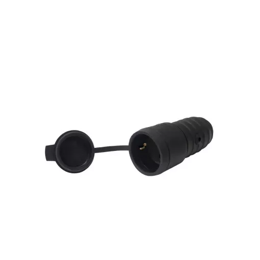 Kanlux 4862 GRIP GP/S párazáró földelt lengő aljzat fekete színben (Kanlux 4862)