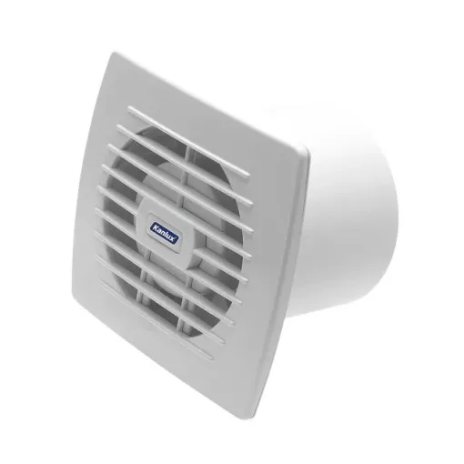 Kanlux 70935 EOL 100FT ventilátor fehér színben, beltéri, 100 m3/h szívóteljesítménnyel, időkapcsolóval, Fénydiódás, 100 mm-es, IPX4 védelemmel, 39 dB-es zajszinttel (Kanlux 70935 )