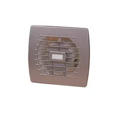   Kanlux 70973 EOL 100B SF ventilátor ezüst színben, beltéri, 100 m3/h szívóteljesítménnyel, 100 mm-es, IPX4 védelemmel, dB-es zajszinttel (Kanlux 70973 )