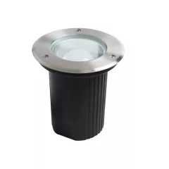   Kanlux 7195 XARD DL-40 matt króm talajba süllyesztett lámpa normál/kompakt IP67 max 40W (Kanlux 7195)