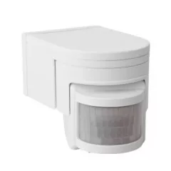   Kanlux 8390 SLICK JQ-L-W kültéri oldalfali mozgásérzékelő, fehér színben, PIR szenzor, IP44 védettséggel, max 1200W teljesítmény, 220-240V (Kanlux 8390)