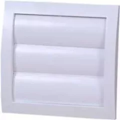   Kanlux ND10Z ND10Z hálós grav. zsalu fehér színben, kültéri, szívóteljesítménnyel, 100 mm-es, védelemmel, dB-es zajszinttel (Kanlux ND10Z )
