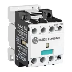   Rade Koncar 609013 CNN22 10 24V 50Hz - Mágneskapcsoló 11kW/22A (400V AC3), 24V AC 50 Hz vezérles, 1 Záró segédérintkezővel