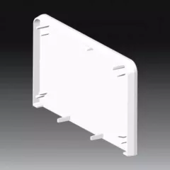 Kopos 8401 HB fehér végzáró PK 90X55 D csatornához