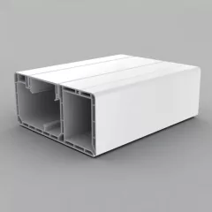   Kopos PK 120X55 D HD szerelvényezhető fehér műanyag parapetcsatorna 55x120 (mxsz)