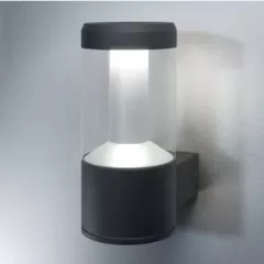   LEDVANCE LED ENDURA STYLE LANTERN MODERN, kültéri, sötétszürke dekoratív fali lámpa, 11.5W, 3000K, 610lm, IP44, hossz: 176mm ( 4058075205017 )