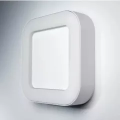   LEDVANCE ENDURA STYLE SQUARE SQ 13W WT, kültéri, fehér dekoratív szögletes fali lámpa, 13W, 3000K, 600lm, IP44, hossz: 202mm ( 4058075205277 )