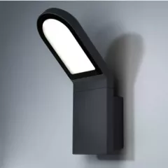   LEDVANCE LED ENDURA STYLE WALL, kültéri, sötétszürke dekoratív, keskeny fali lámpa, 11.5W, 3000K, 740lm, IP44, hossz: 168mm ( 4058075214132 )