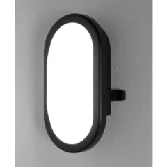   LEDVANCE LED BULKHEAD 11W 4000K Black, kültéri, fekete Por- és páramentes fali lámpa, 11W, 4000K, 800lm, IP54, hossz: 143mm ( 4058075271685 )