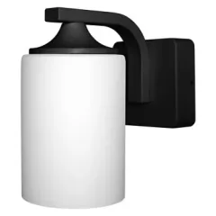   LEDVANCE LED ENDURA® CLASSIC LANTERN CYLINDER kültéri fali lámpa fekete színben, IP43, E27 ( 4058075392663 )