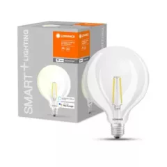   LEDVANCE SMART+ LED fényforrás (izzó), gömb filament forma, átlátszó üveg búra, E27 foglalat, 5,5W, 806lm, 2400K meleg fehér ( 4058075528291 )