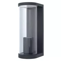   LEDVANCE ENDURA® TUBULAR kültéri fali lámpa sötét szürke színben, 222mm magasság, IP44, E27 ( 4058075554450 )